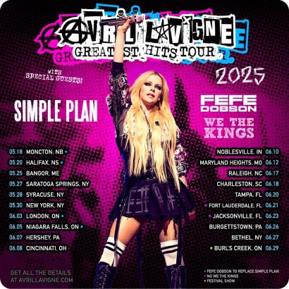 Members get a chance to see Avril Lavigne in concert.